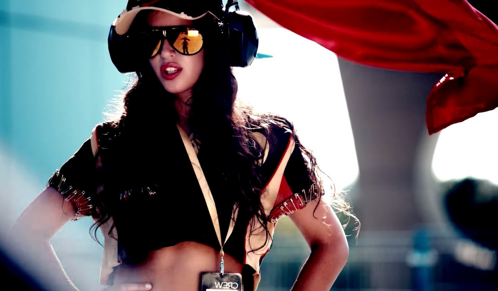 model, anime, brýle, fotografování, móda, oblečení, zpěv, David Guetta, krása, dáma, kostým, focení, 1845x1079 px