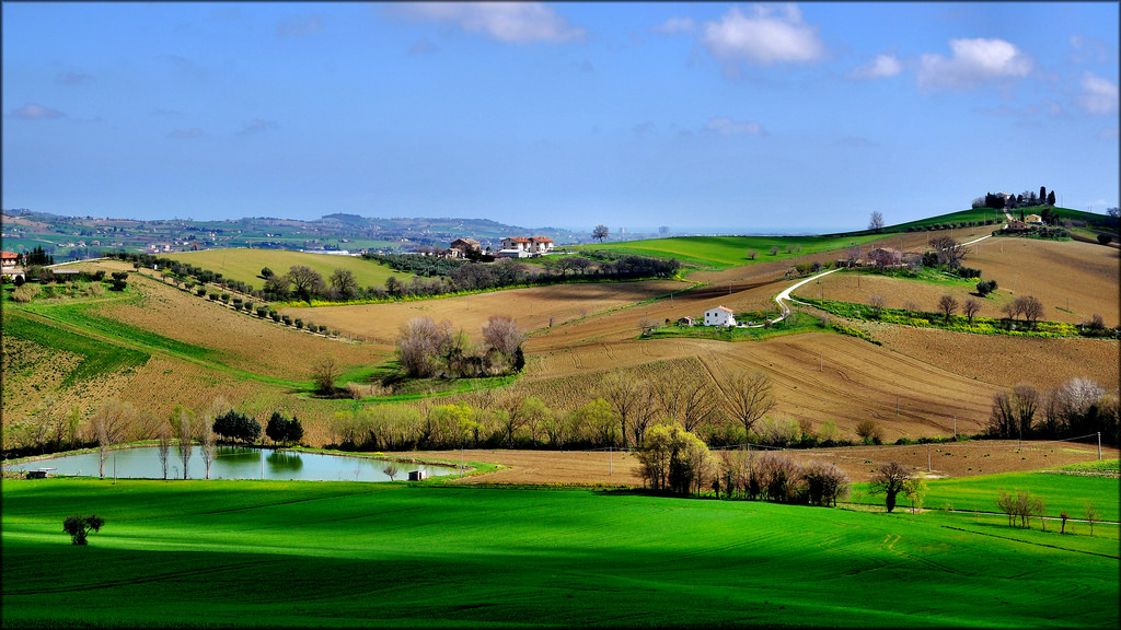Itálie, Příroda, del, krajina, Nikon, scenérie, Italia, Drsný, valle, natura, Potenza, Marche, paesaggio, Macerata, campi, d90, Fiedls, Montelupone, platinumheartaward, mygearandme, mygearandmepremium, mygearandmebronze, mygearandmesilver, mygearandmegold, mygearandmeplatinum, photographyforrecreation