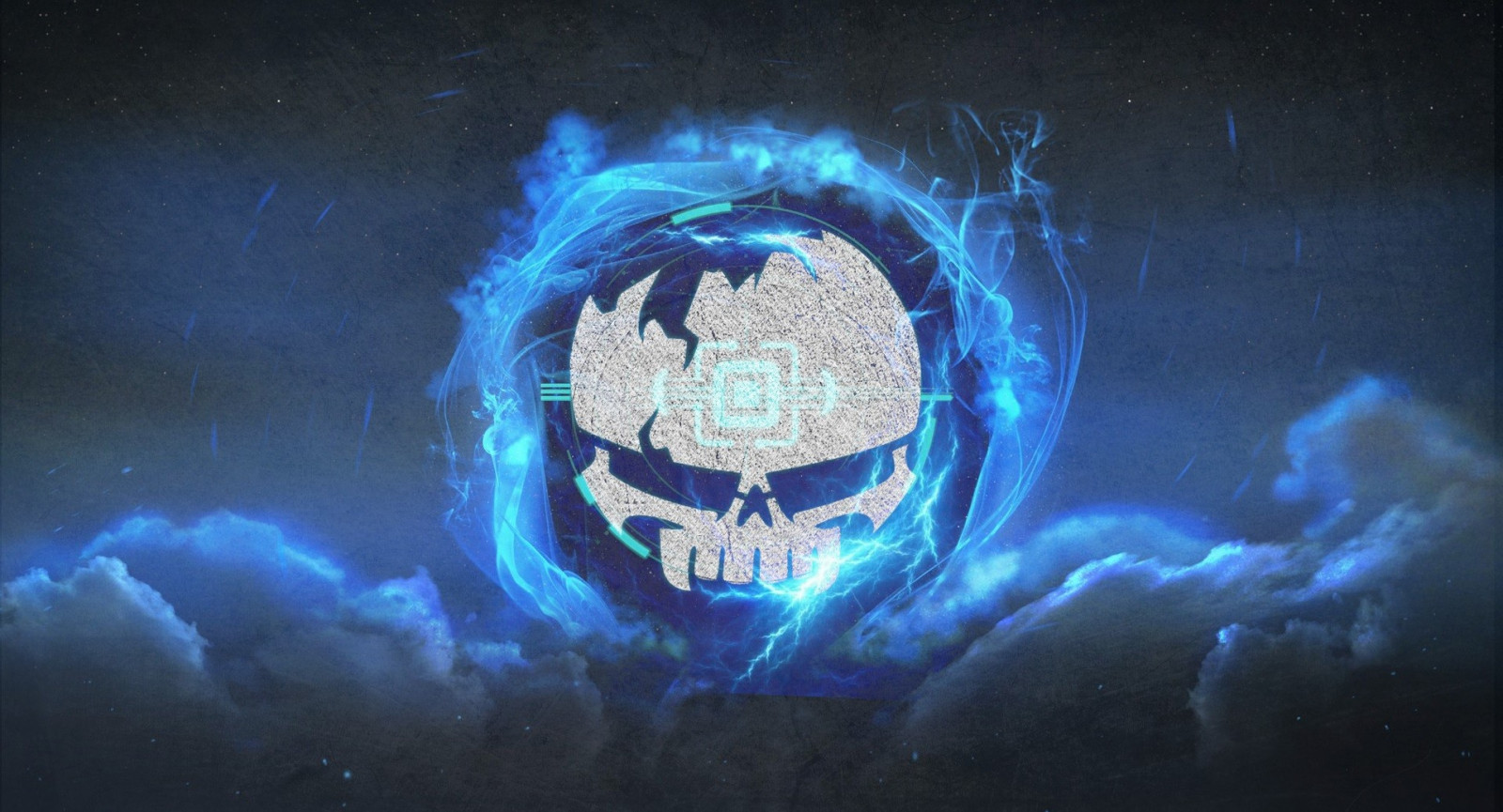 ilustrace, digitální umění, prostor, Země, modrý, lebka, vesmír, tma, Snímek obrazovky, počítač tapeta, Atmosféra Země, zvláštní efekty, vesmír