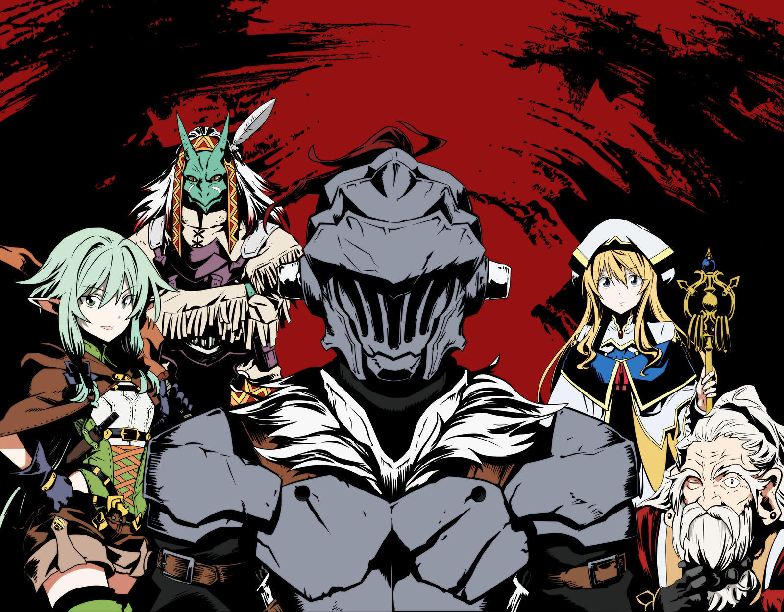 Wallpaper Goblin Slayer High Elf Archer Goblin Slayer