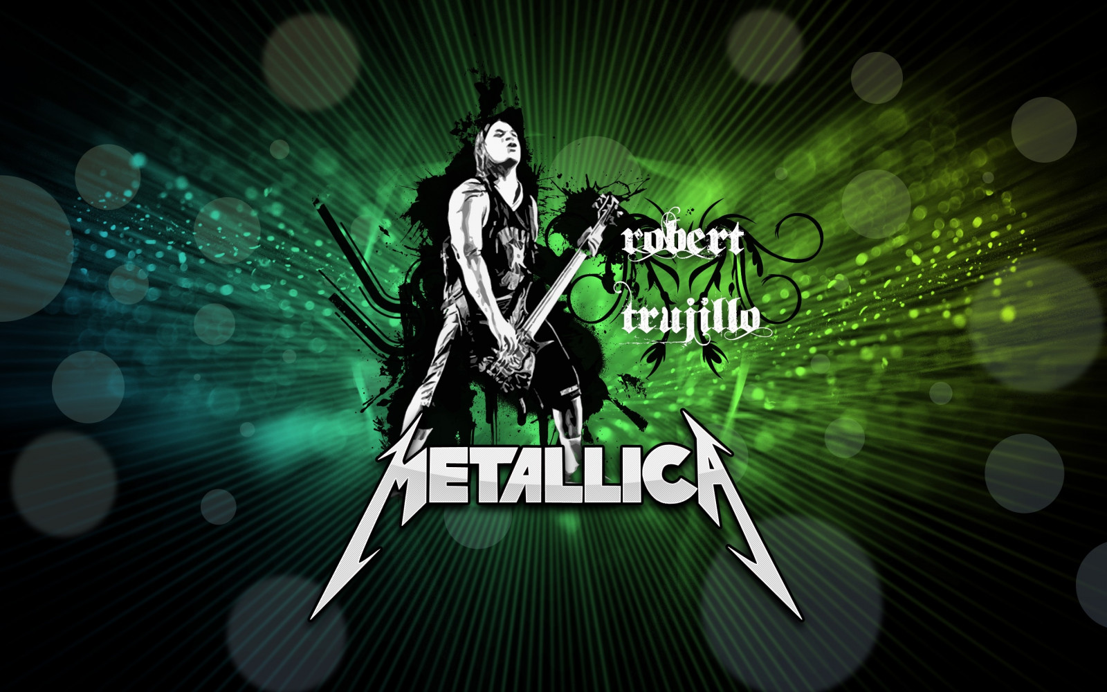 illustration, tekst, logo, grøn, grafisk design, teknologi, mærke, Metallica, guitarist, medlem, grafik, computer tapet, skrifttype