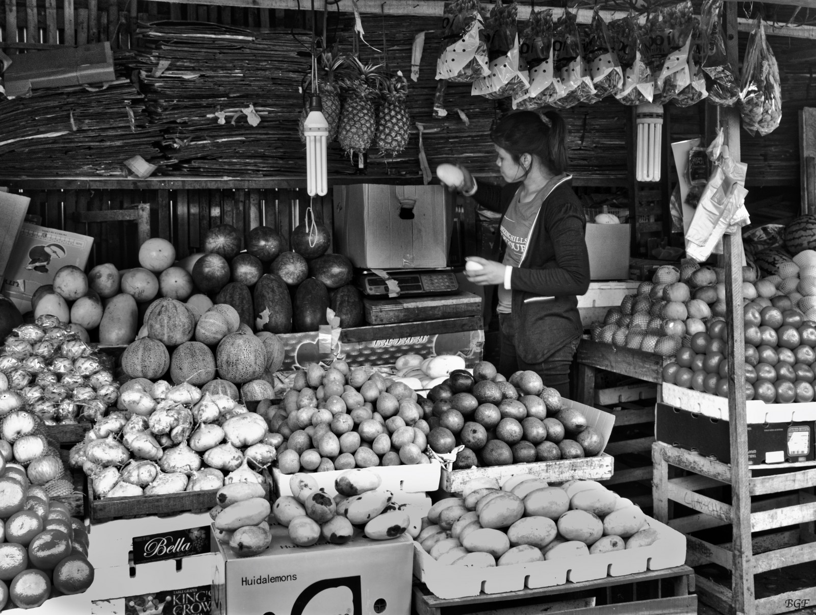 Wallpaper city, fruit, Philippines, market, marketplace, vendor