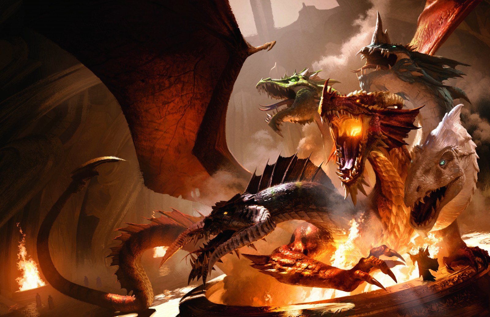 6477x4189 px, action, adventure, dragon, dragons, dungeons, fantasy, forgotten, magic, puzzle, realms, RPG, warrior