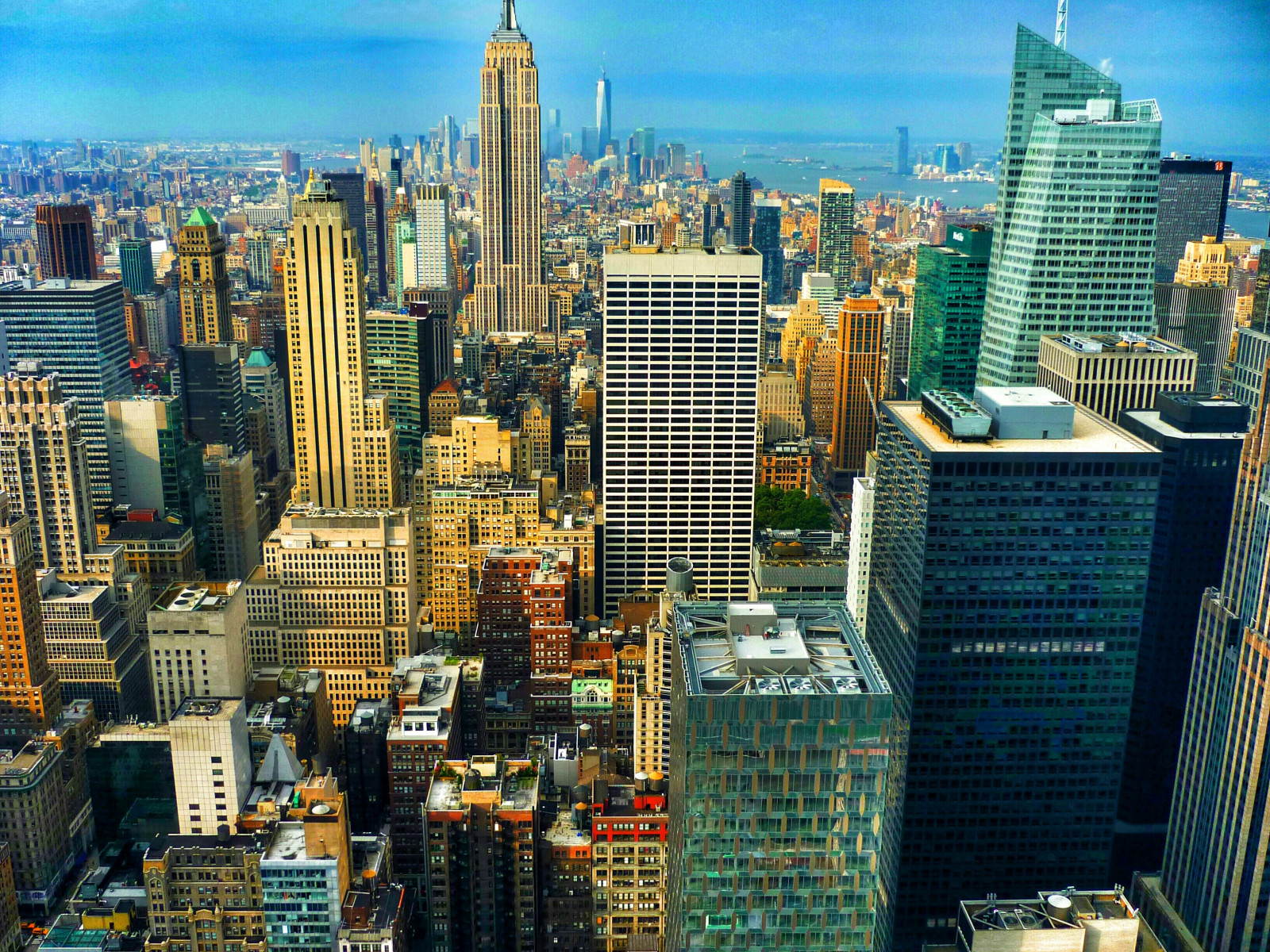 by, bybilledet, skyline, skyskraber, tårn, New York City, panoramaer, Manhattan, metropol, Empire State Building, downtown, milepæl, byområde, hovedstadsområde, menneskelig bosættelse, kvarter, boligområde, geografisk funktion, højhus