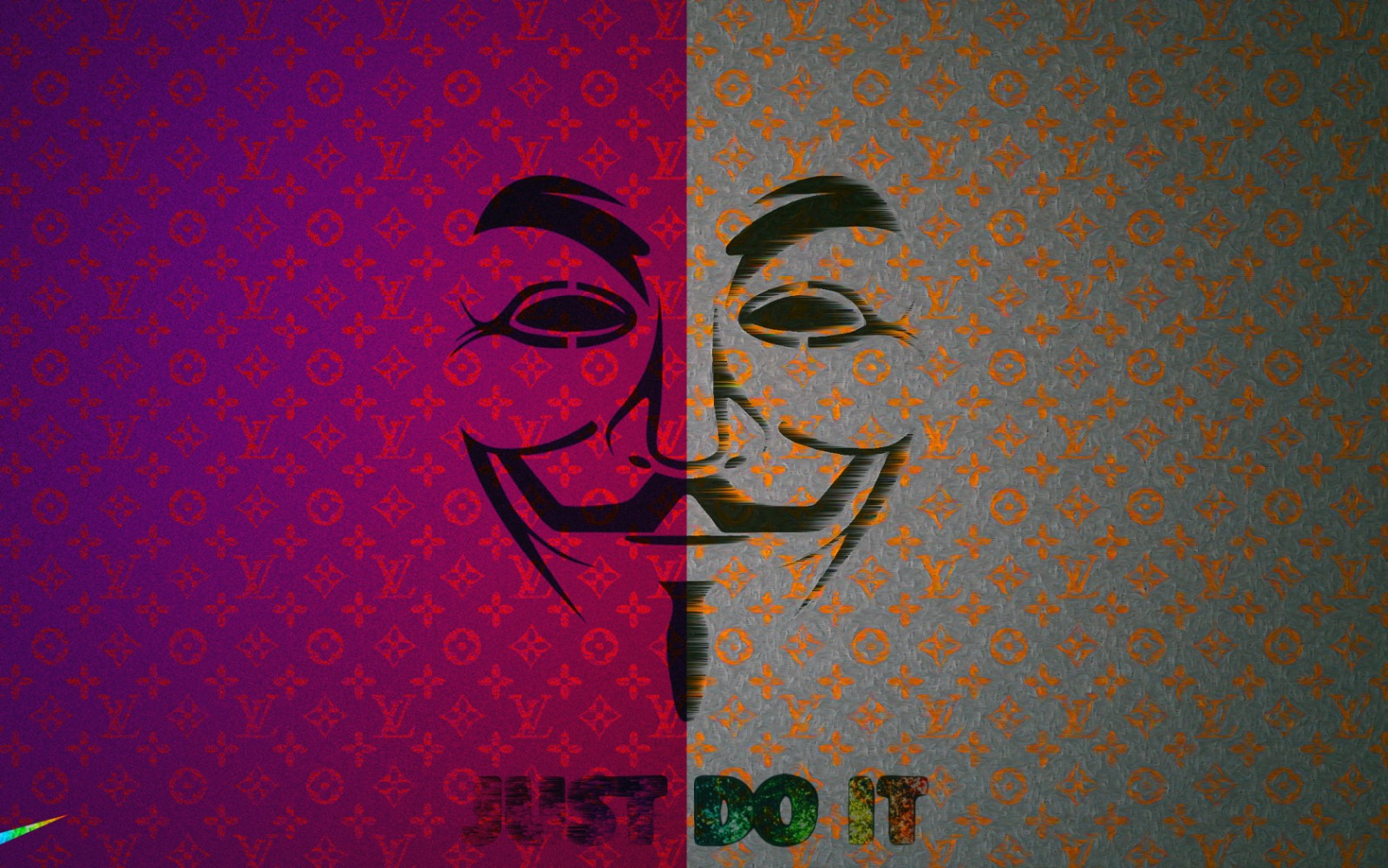 malování, ilustrace, stěna, text, textura, kruh, liška, Prostě to udělej, UMĚNÍ, barva, Pozadí, tvar, číslo, moderní umění, font, akrylová barva, vendeta