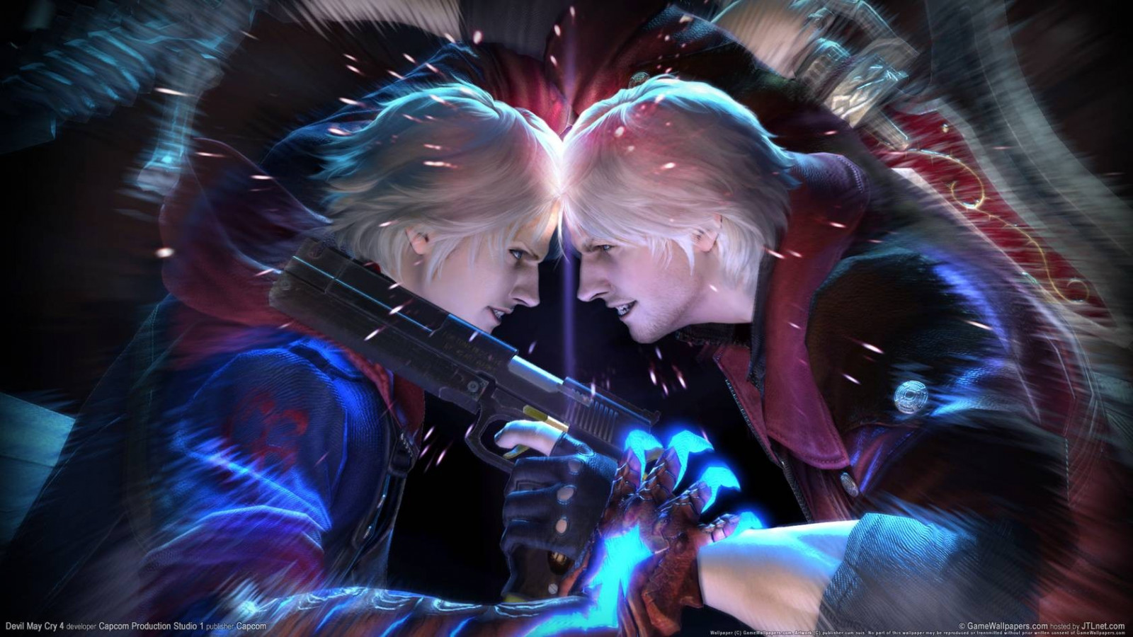 Hình nền : tóc trắng, Anime, DmC Devil May Cry, bóng tối, Ảnh chụp màn