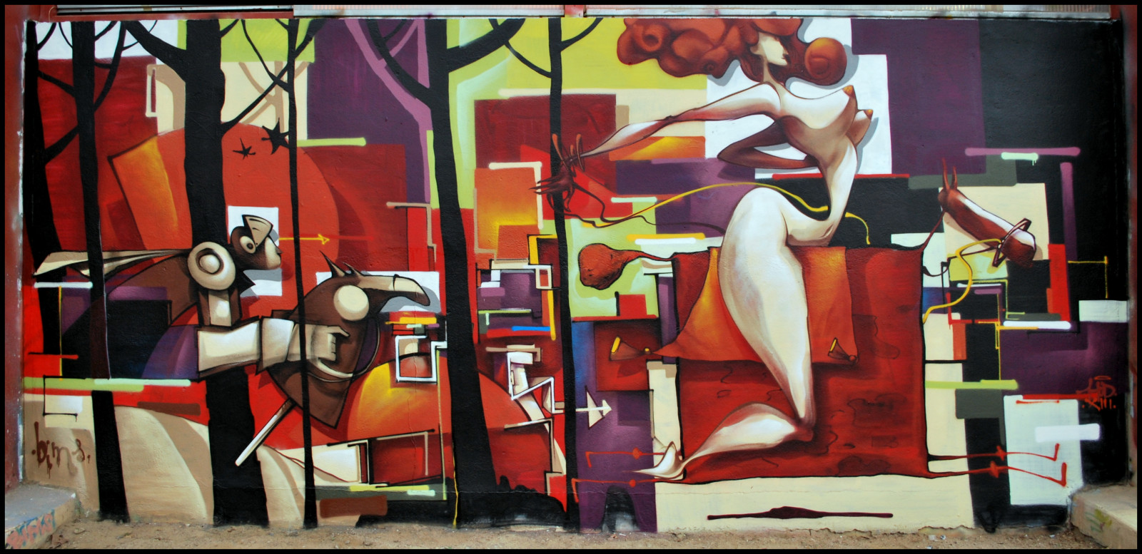 UMĚNÍ, výkladní skříň, moderní umění, nástěnná malba, grafiti, malování, visual arts