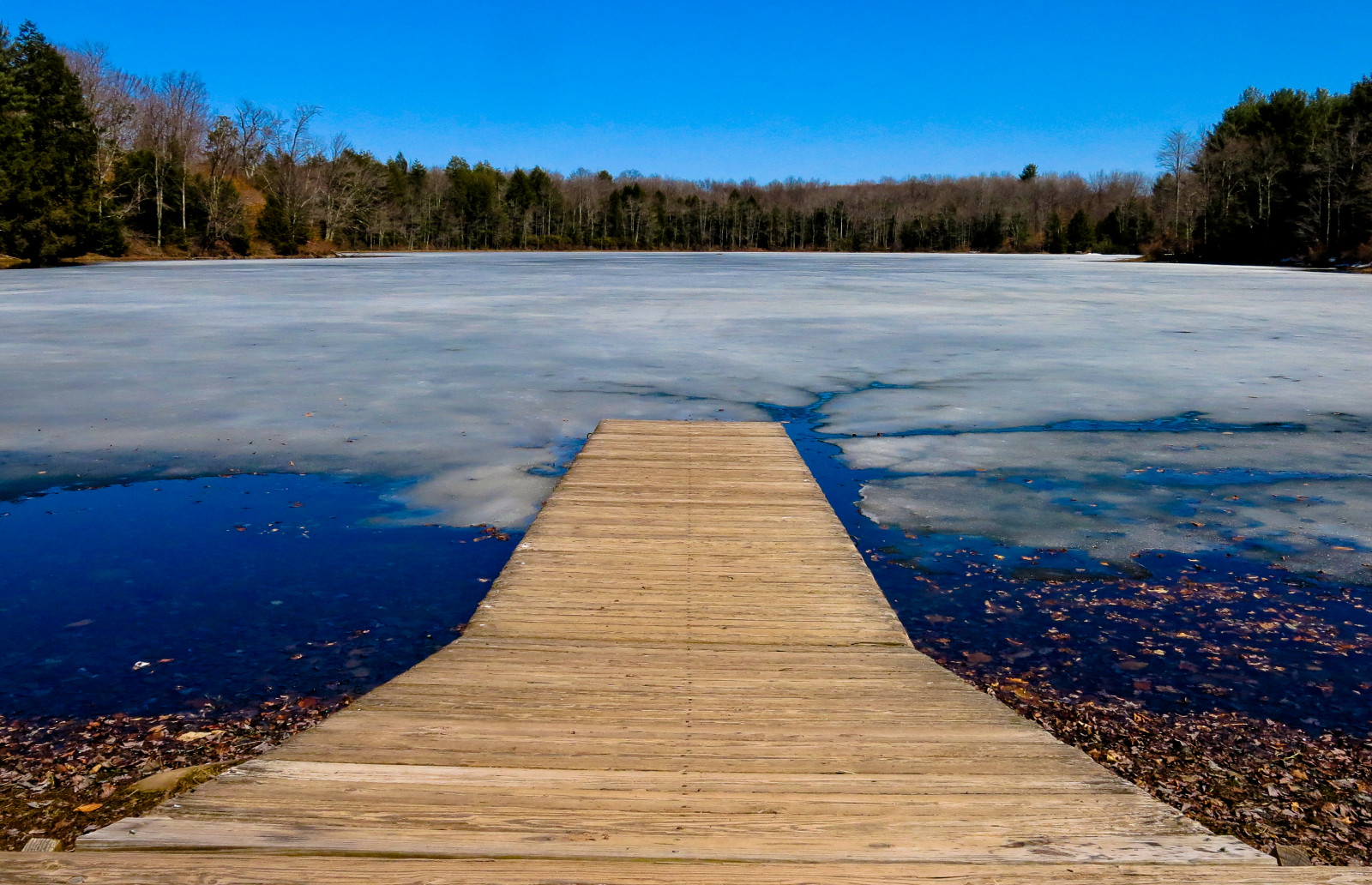 Wallpaper : landscape, lake, reflection, sky, winter, ice, river ...
