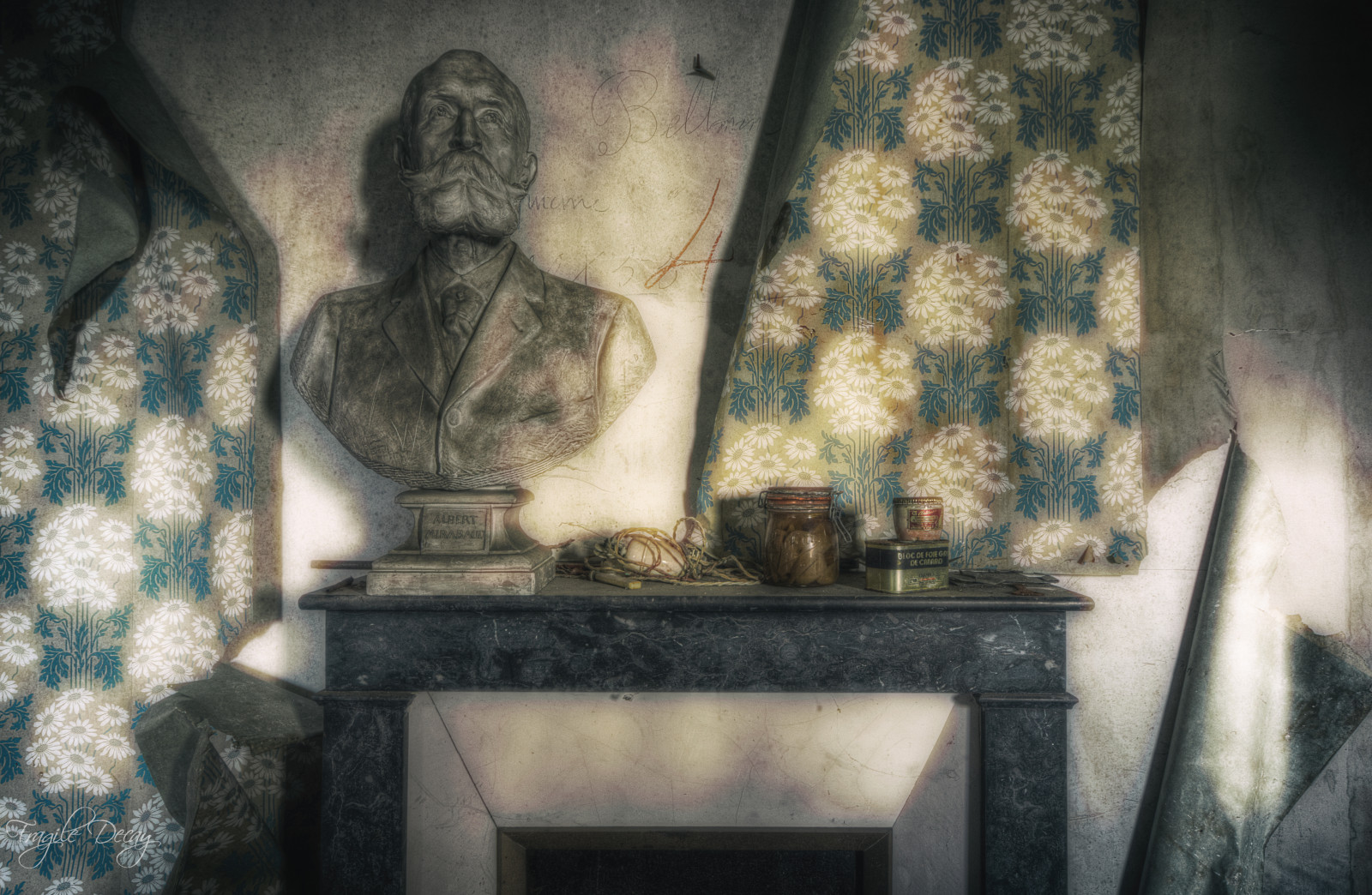 chateau, casa, una volta, era, casa, vuoto, abandonded, proibito, dimenticato, Faisans, buste, sfondo, urbano, esplorando, fragiledecay