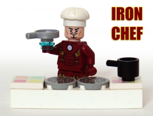 LEGO,Toy,funny,cook,man,iron