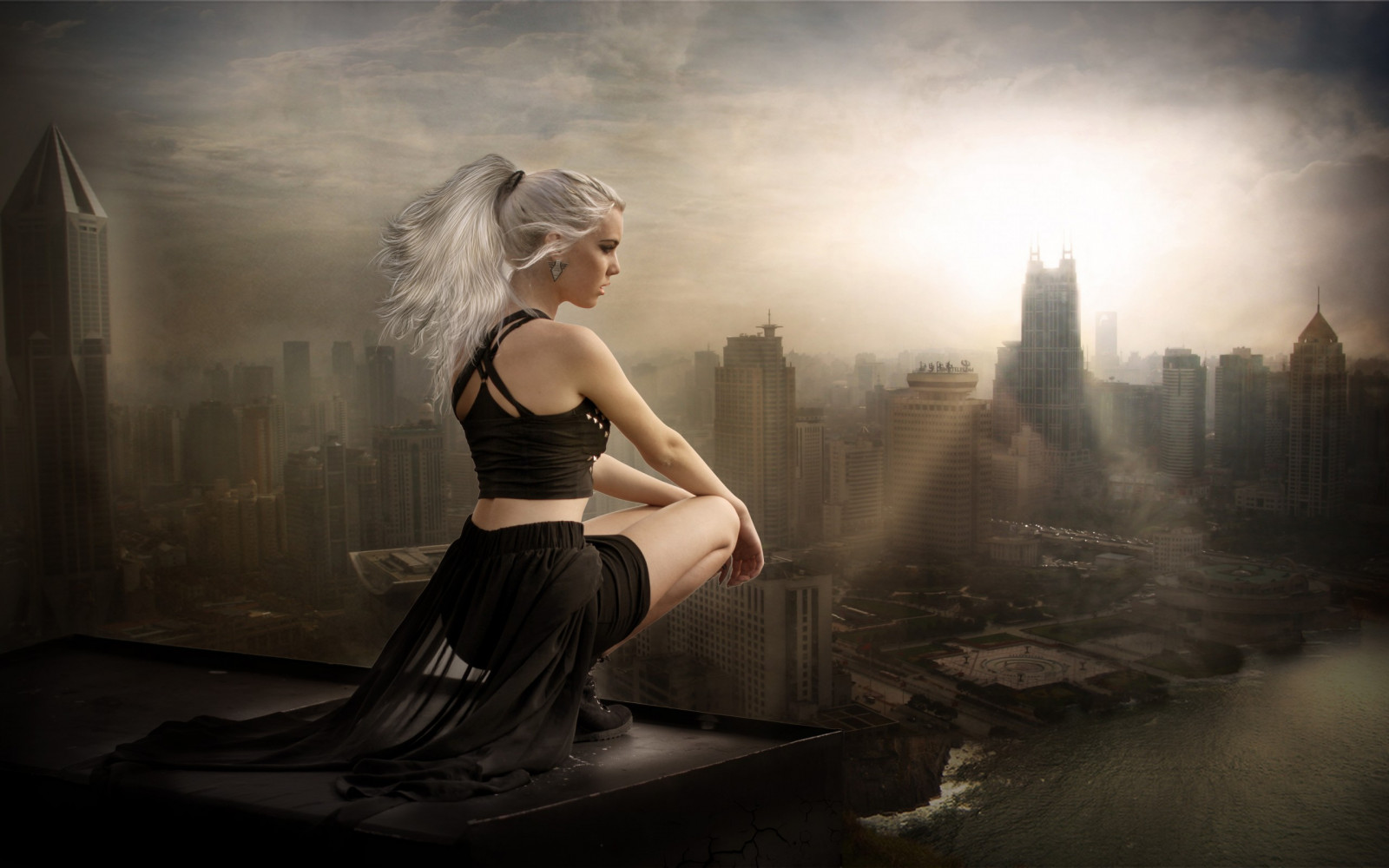 sunlight, women, cityscape, photography, morning, emotion, romance, light, photograph, darkness, image, screenshot, interaction