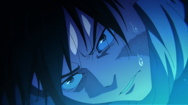 Jujutsu Kaisen, angry, scarf, sweat, scars, anime