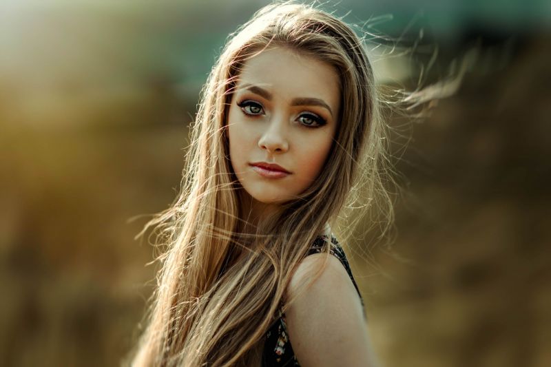 face, women, model, portrait, blonde, depth of field face, women, model, portrait, blonde, depth of field