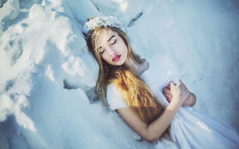 donne, angelo, modello, la neve, inverno, fotografia donne, angelo, modello, la neve, inverno, fotografia