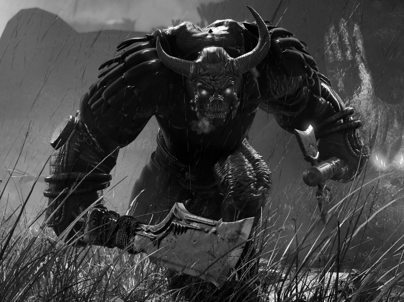 schwarz, Videospiele, einfarbig, Fotografie, Schattenkrieger 2, Dunkelheit, Schwarz und weiß, Monochrome fotografie