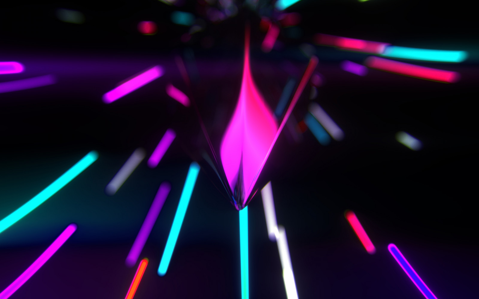abstrakcyjny, Sztuka cyfrowa, neon, neon glow