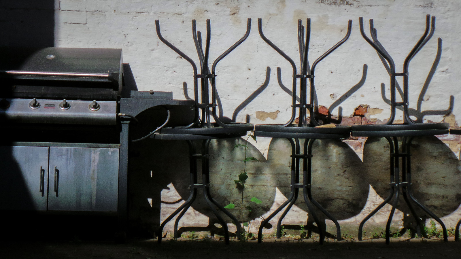 skygge, rød, hvid, Mursten, glas, metal, væg, cafe, ukrudt, ben, Samsung, grill, gas, rund, tabeller, Adelaide, Unisa, patches, afsmeltet, universityofsouthaustralia, Theen