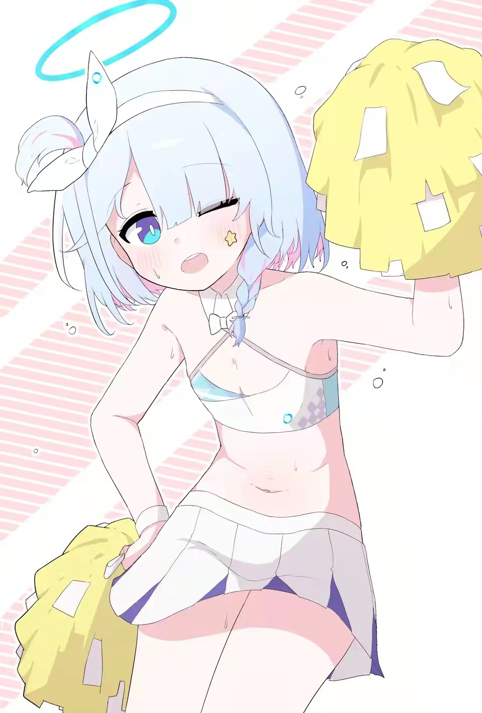 anime, anime dívky, blue archive, arona blue archive