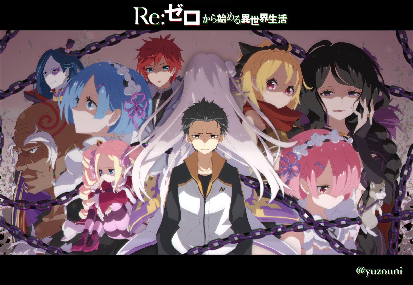 Wallpaper : anime girls, Re Zero Kara Hajimeru Isekai Seikatsu, mangaka ...