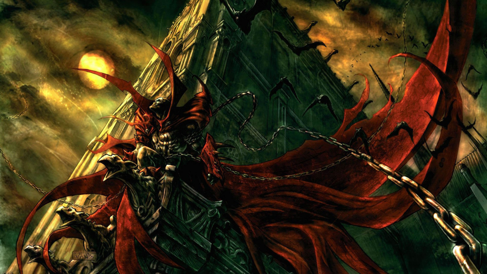 1920x1080 px, Obrázek Comics, Todd McFarlane