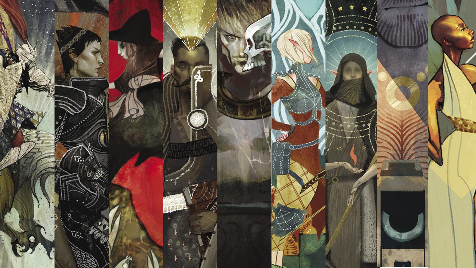 tempel, Videospel, serier, Kläder, Dragon Age inkvisitionen, Cassandra Pentaghast, KONST, Färg, skyltfönster, medeltiden