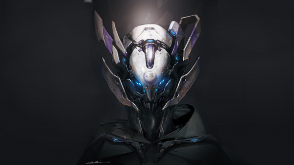 digital art, artwork, robot, futuristic, science fiction, android robot