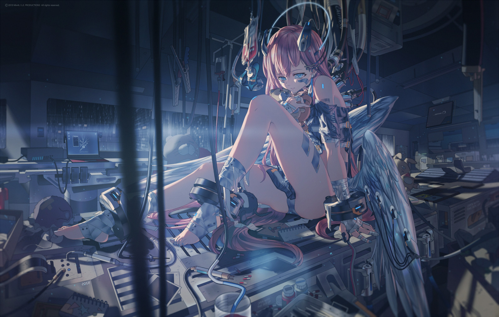anime, anime girls, arte digitale, opera d'arte, 2D, ritratto