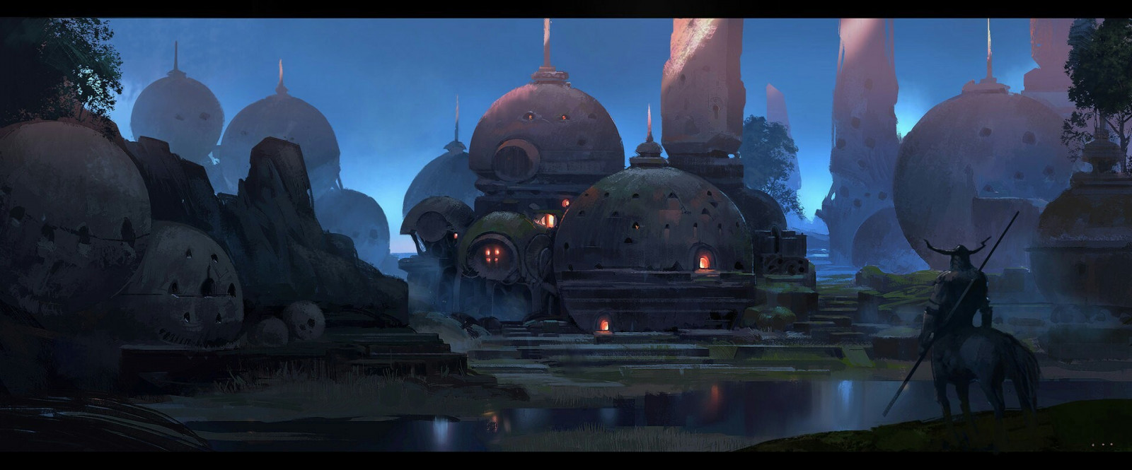 Digital kunst, kunstværk, koncept kunst, verden, spøgelse skib, mørke, skærmbillede, computer tapet, pc spil