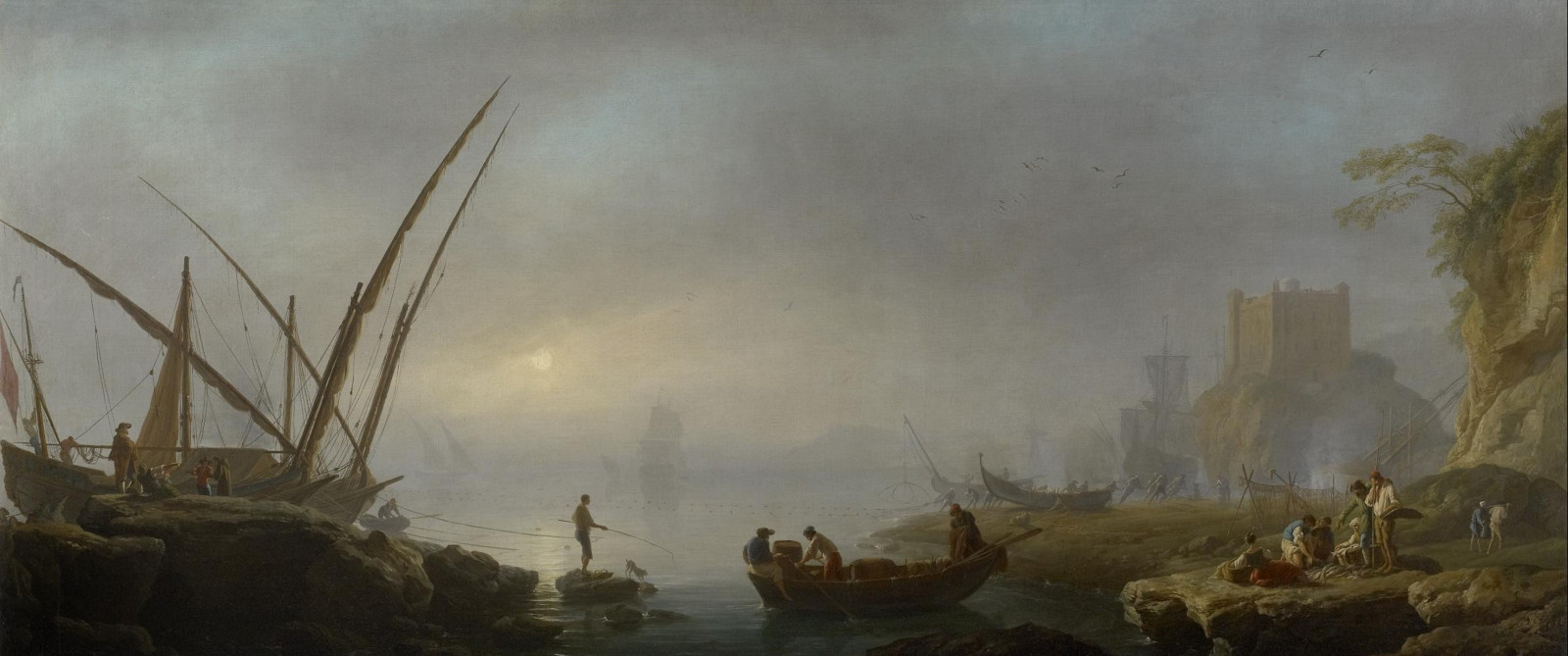 ultra široký, Ultrawide, malování, olejomalba, plátno