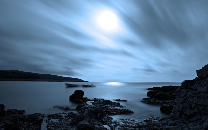 sunlight, sunset, sea, bay, night, lake sunlight, sunset, sea, bay, night, lake