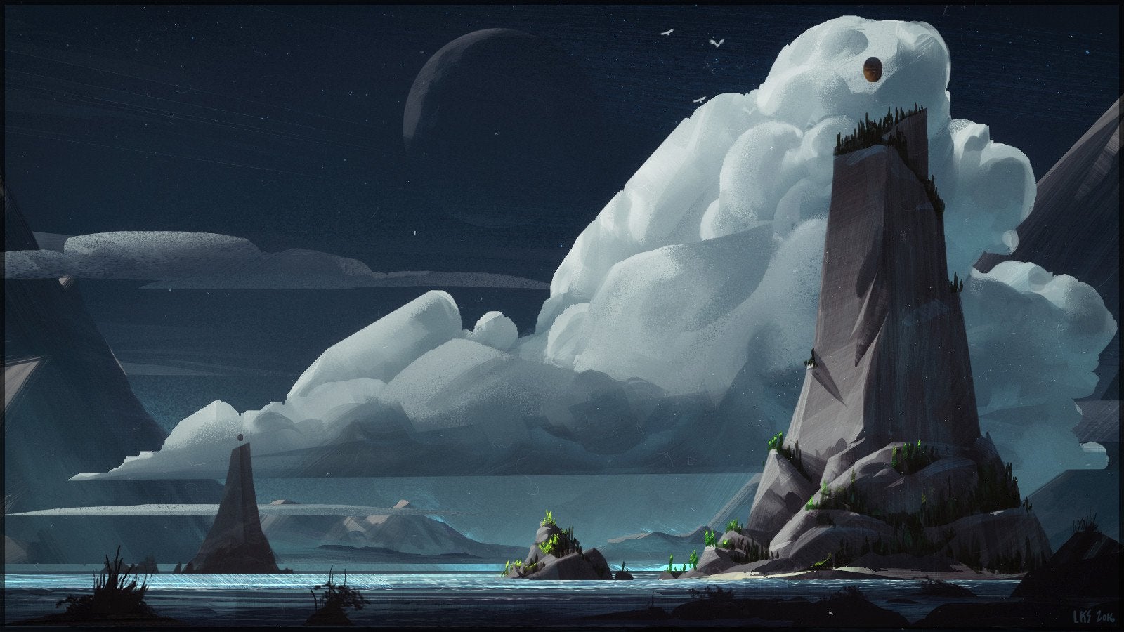 Fantasy art, paesaggio