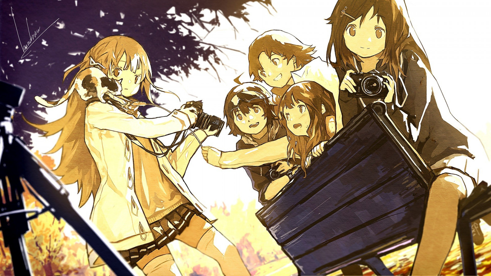 illustration, anime, cartoon, comics, mythology, mangaka, comic book