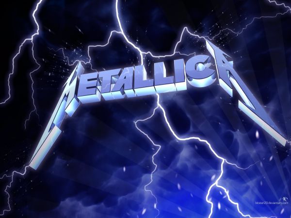 illustration, metal, Metallica, space, thunder, universe