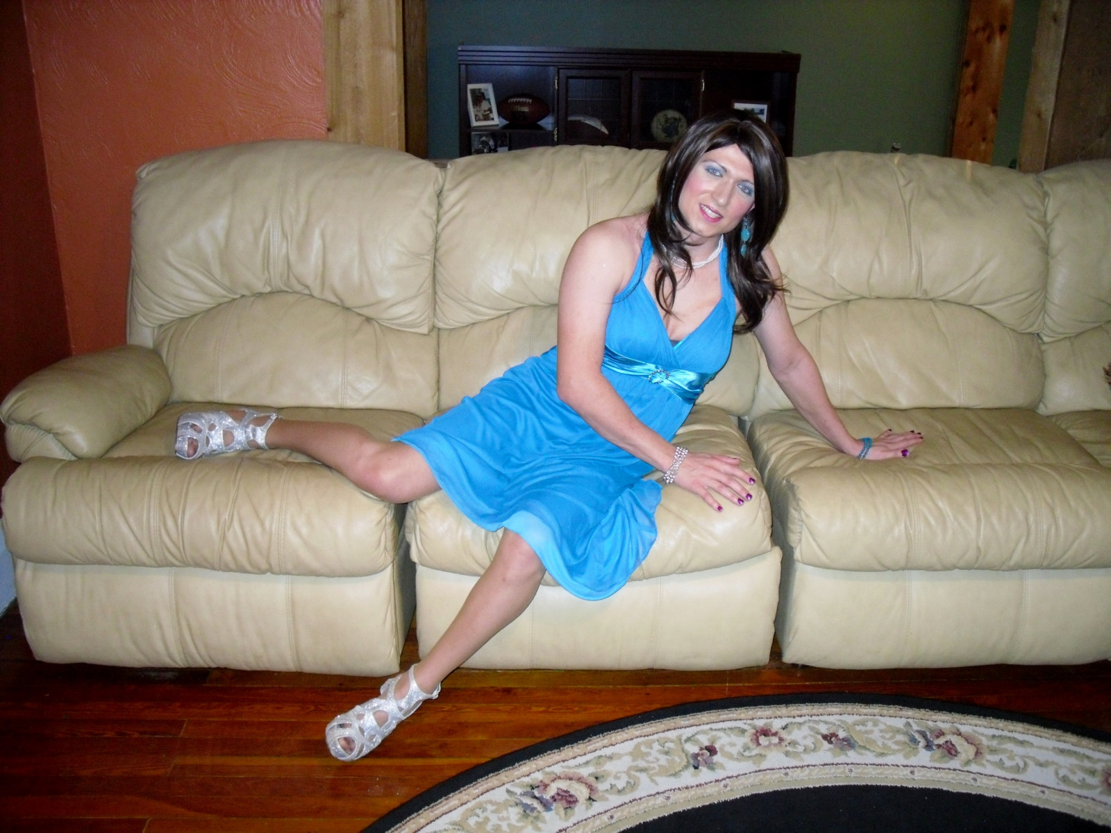 modrý, šaty, proměna, ženský, crossdressing, transgender, travesti, drag queen, crossdresser, crossgender, maletofemale, transformista, Boyinadress, boytogirl, transwoman, femmeboy, femaleillusion