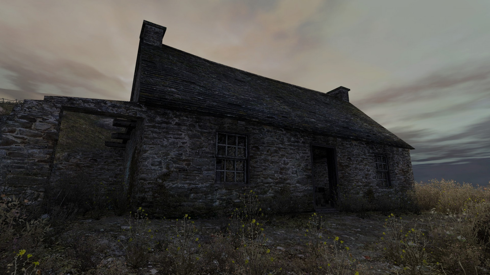 Wallpaper Video Games Rock Building House Ruins Chapel Entertainment Dear Esther 