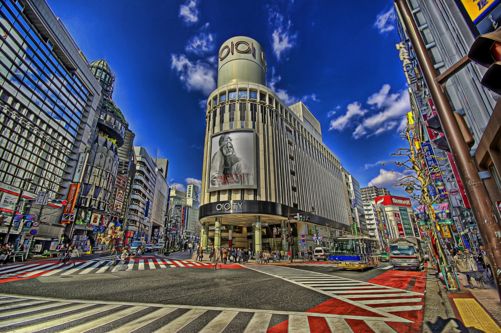 Japan, by, gade, bybilledet, skyskraber, katedral, metropol, Tokyo, kryds, Shibuya, fodgænger, downtown, milepæl, facade, byområde, hovedstadsområde, menneskelig bosættelse