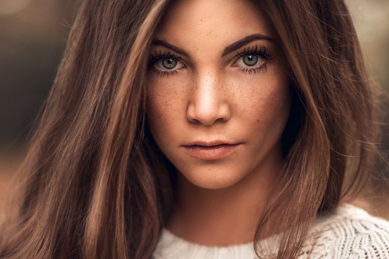 viso, donne, modello, ritratto, capelli lunghi, fotografia viso, donne, modello, ritratto, capelli lunghi, fotografia