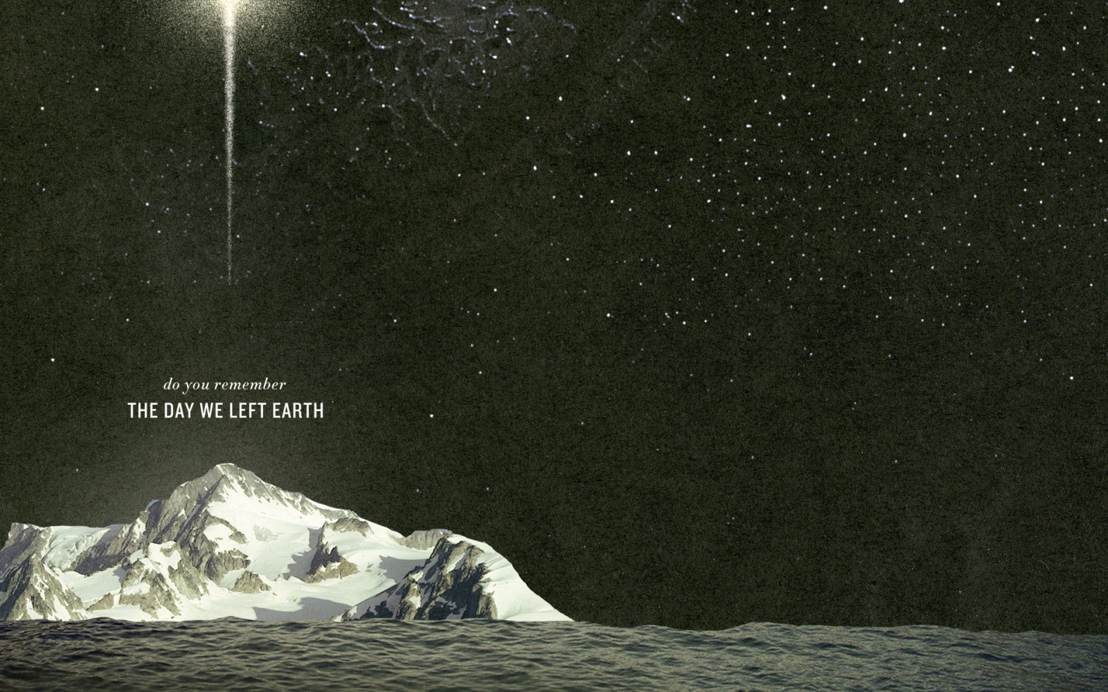 krajina, hory, citát, digitální umění, moře, noc, voda, Příroda, prostor, sníh, hvězdy, text, Země, led, zasněžený vrchol, obilí, vesmír, zmrazení, světlo, počasí, tma, Snímek obrazovky, astronomický objekt