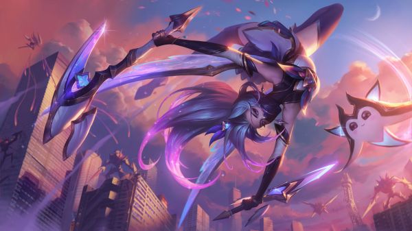 digital art,Star Guardian,Akali League of Legends,League of Legends,Riot Games,GZG