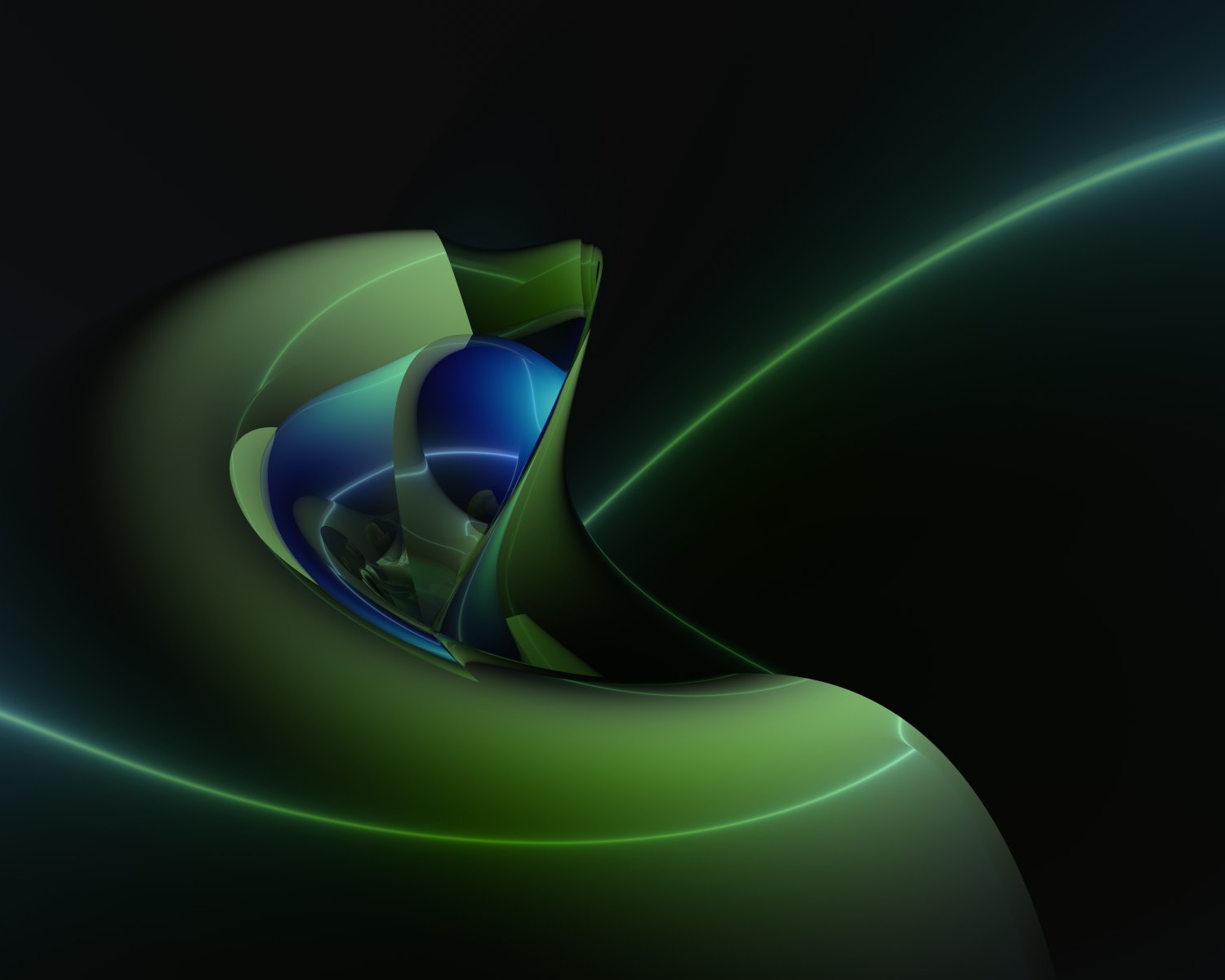 ilustrace, temný, planeta, prostor, stín, Země, zelená, kruh, atmosféra, vlna, formulář, tvar, čára, Snímek obrazovky, slitina, počítač tapeta, Atmosféra Země, fraktální umění, vesmír