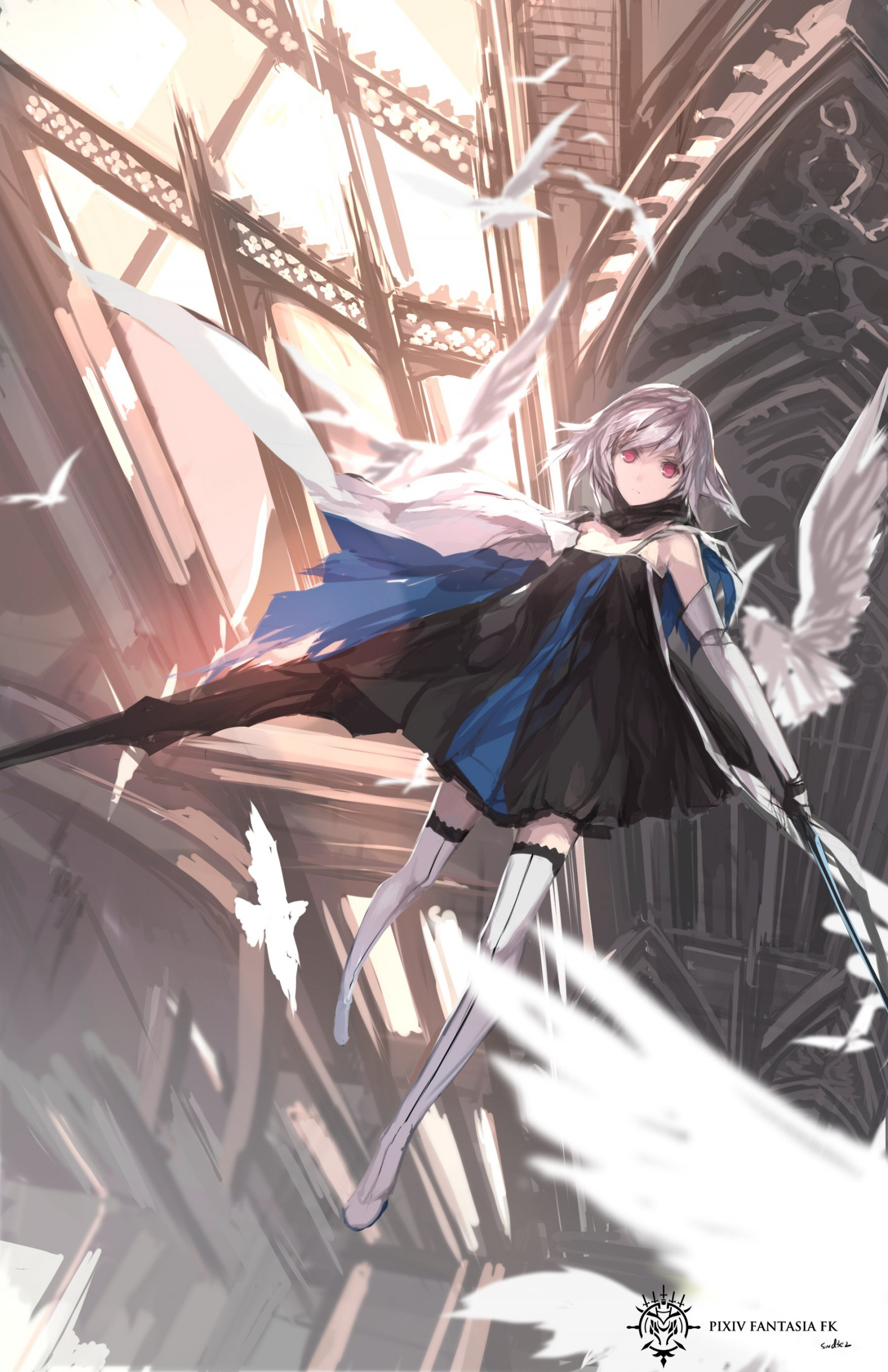 1800x2783 px, Kunstwerk, gefallen, Fantasie, Könige, Pixiv