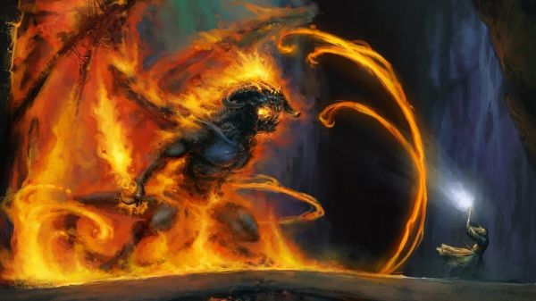 fire, digital art, fantasy art, wings, dragon, death