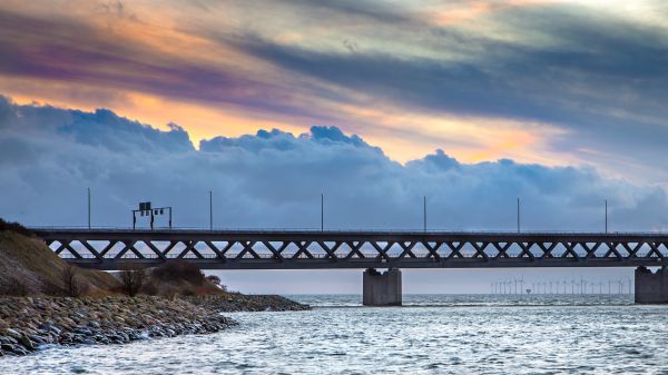 sunlight,landscape,sunset,sea,architecture,water