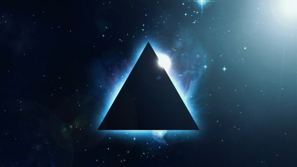atmosphere,world,azure,prism,triangle,ART