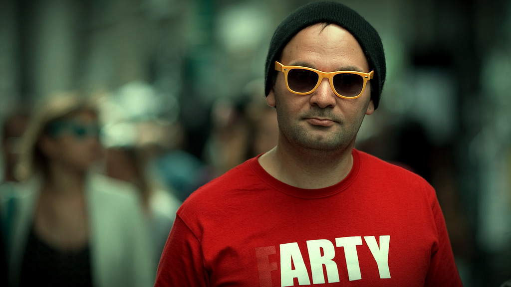 ansigt, London, portræt, gade, solbriller, briller, rød, Person, farve, mand, dOF, oprigtig, tshirt, ansigtshår, canonef135mmf2lusm, canoneos1dmarkiii, canonef135mmf20lusm