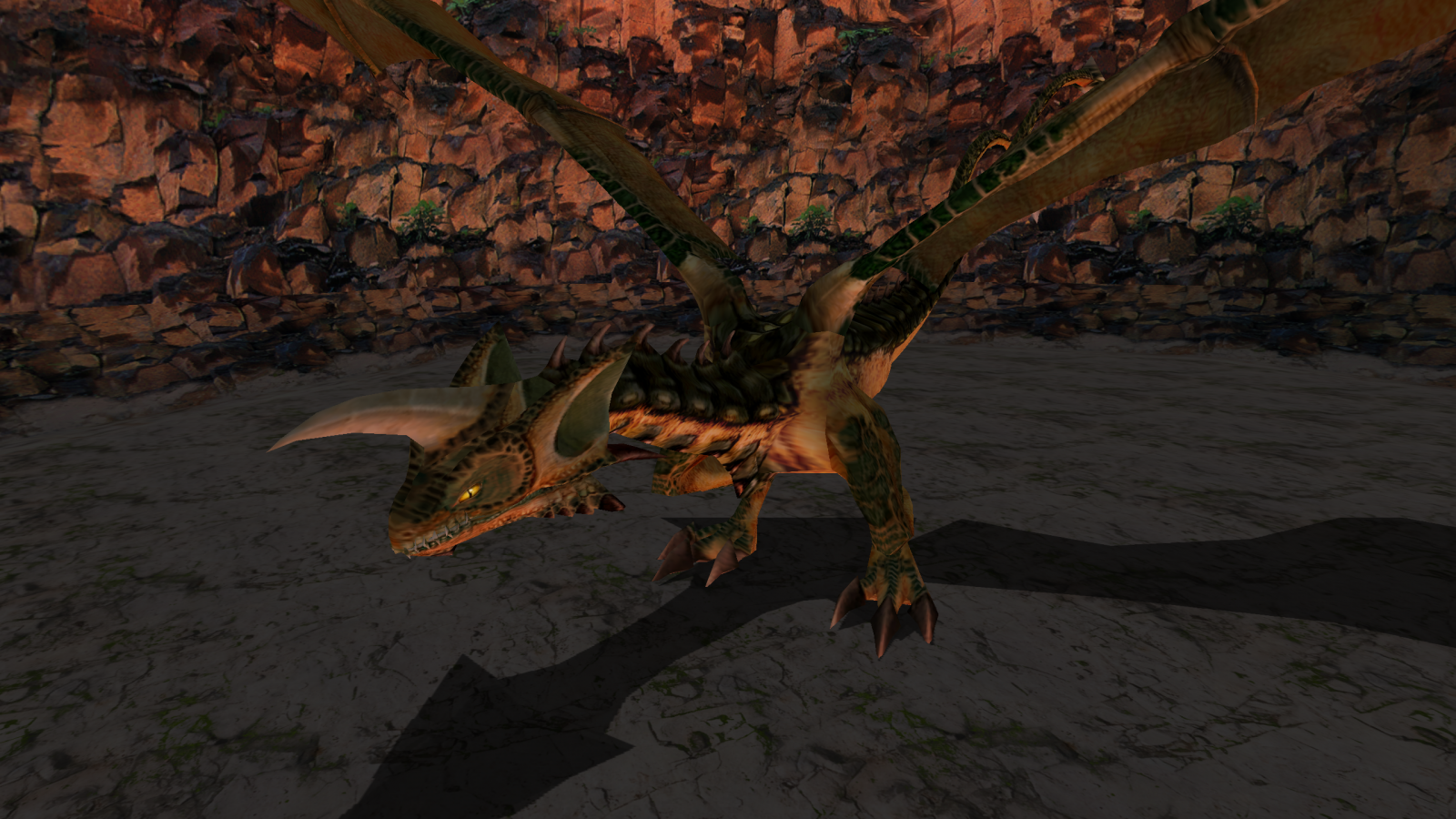 Phantasy Star Online, krajina, jeskyně