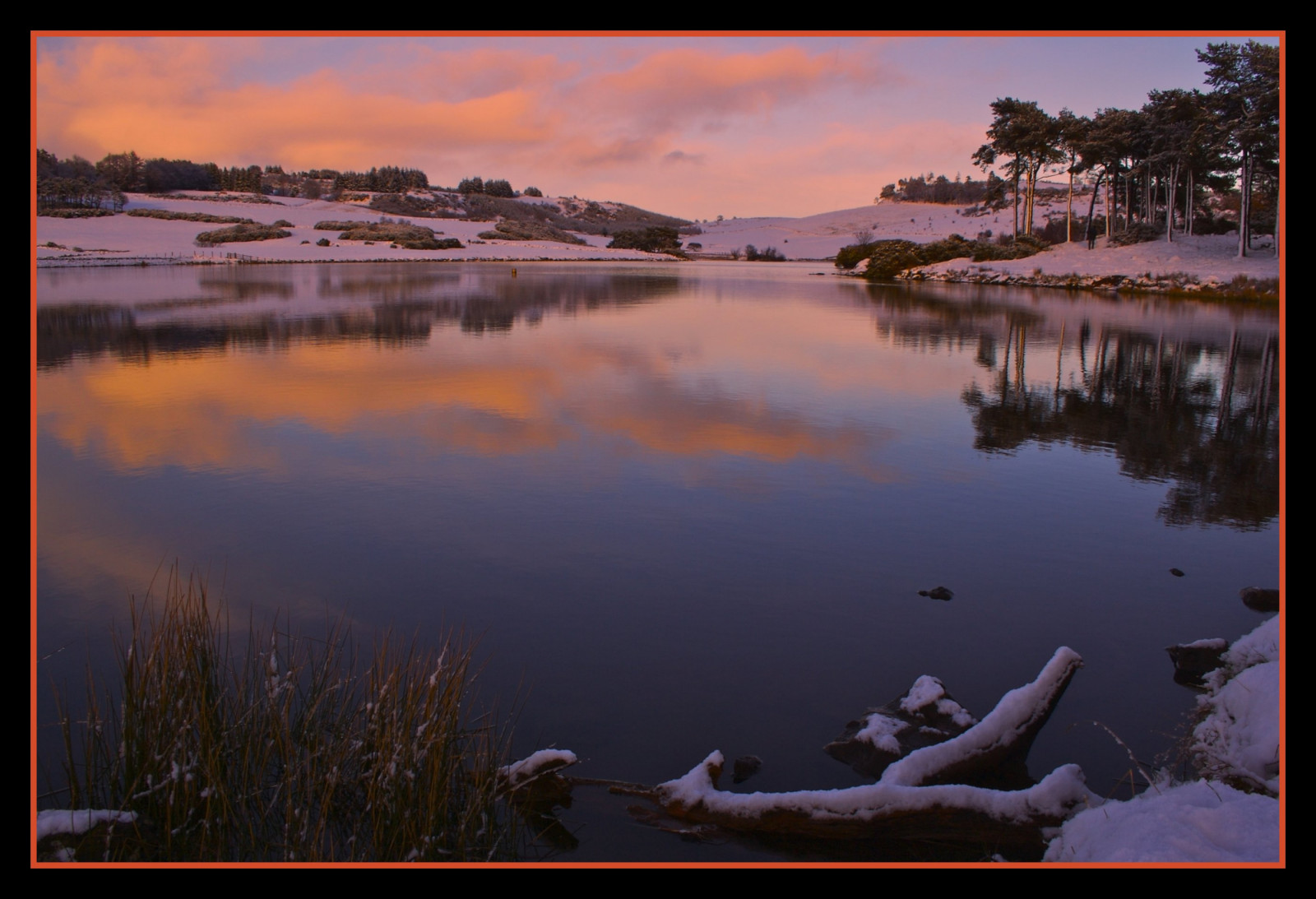 Sfondi colore, paesaggio, Scozia, eric, lago, 2008, Kilmacolm, Inverclyde, knappsloch