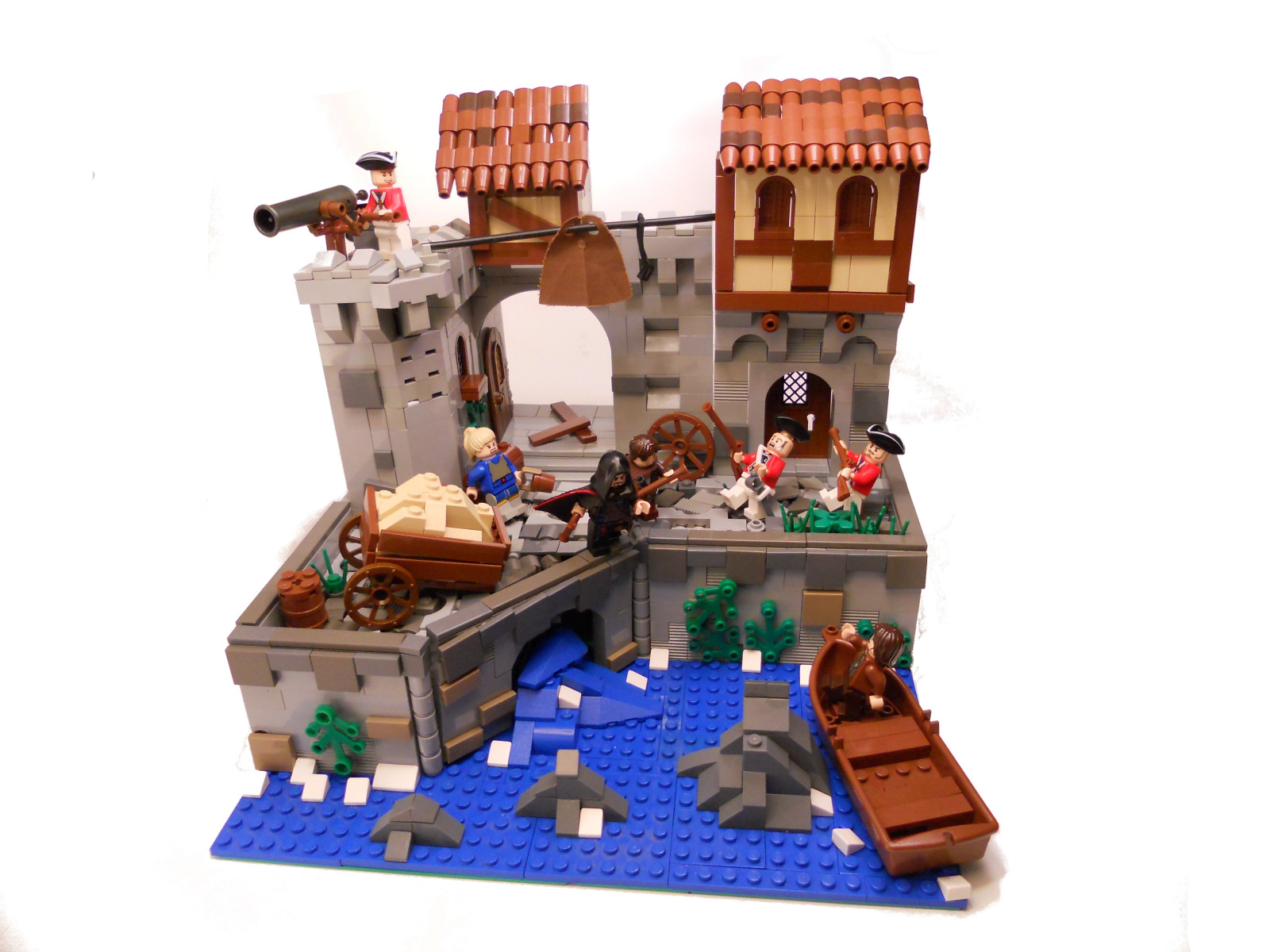 LEGO, Piraten, königlich, Villa, Schützer, Redcoats