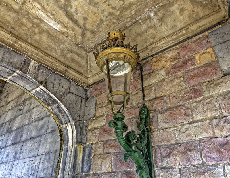 stěna, okno, fasáda, železo, oblouk, dějiny