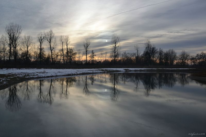reflecţie, apă, natură, nor, cer, copac reflecţie, apă, natură, nor, cer, copac